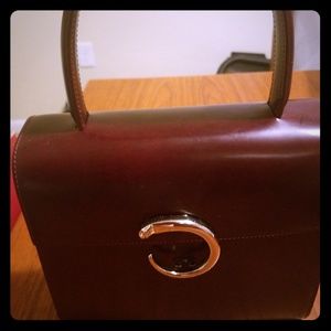 Cartier Panthere Red Leather purse